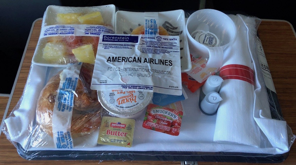 American Airlines Kosher Breakfast 3 