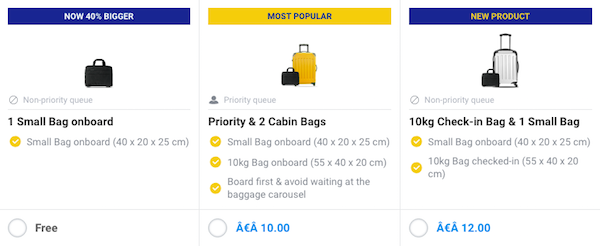 Cost priority discount boarding ryanair