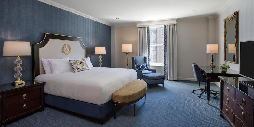 Exterior of the InterContinental Willard hotel in Washington, DC