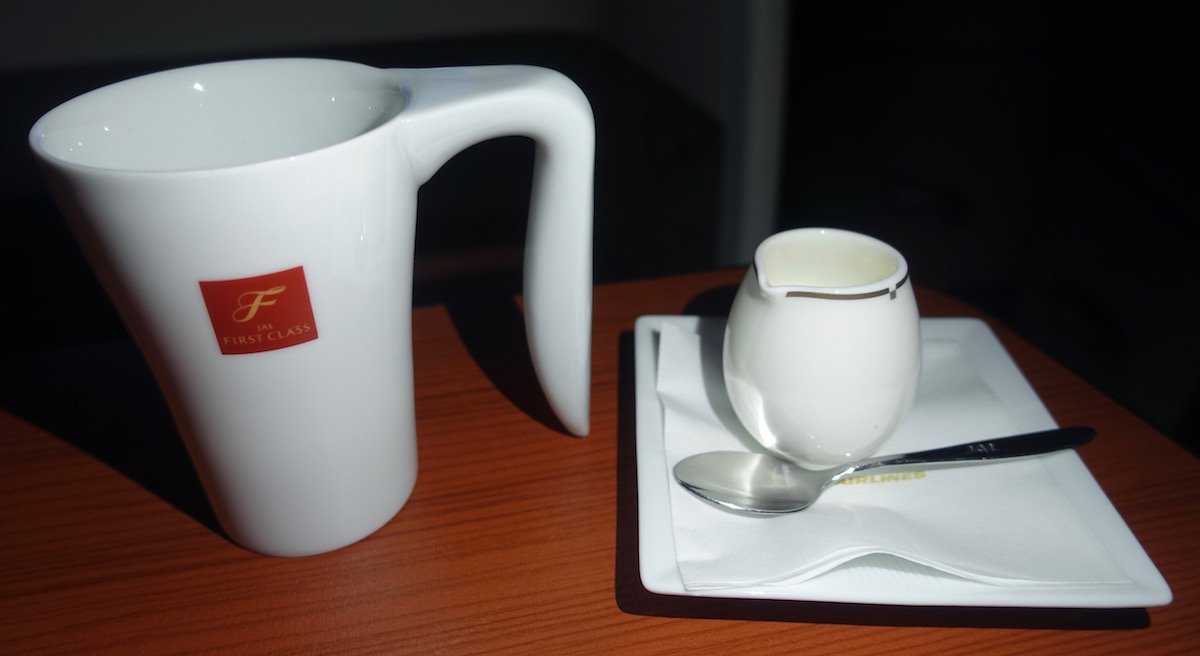 One Cup At A Time: Musings About Airline And Hotel Coffee Japan Airlines First Class 64