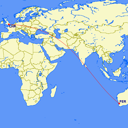 Fascinating Statistics About Qantas' Longest Flight - One Mile At A Time