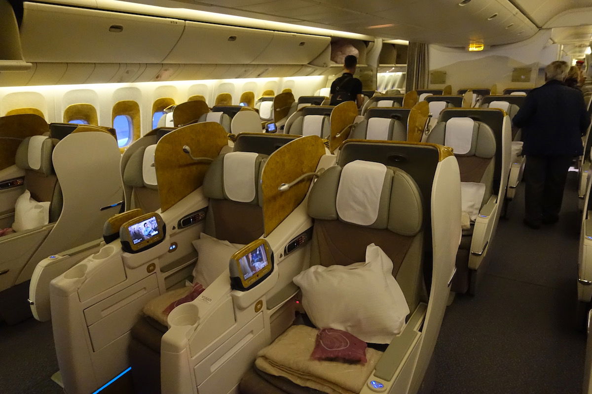 Emirates Business Class Boeing 777 300Er