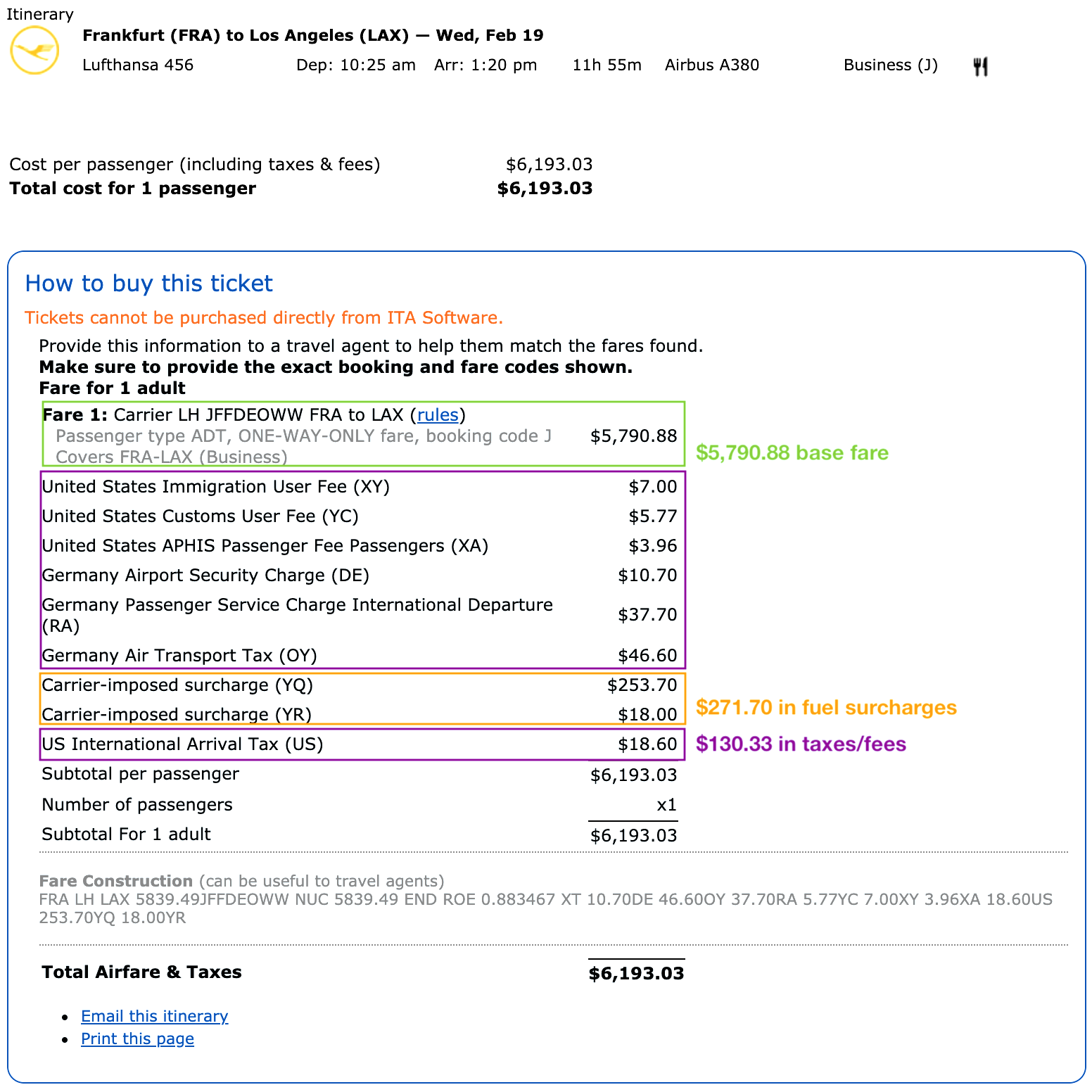 Airline Fuel Surcharges Everything You Need To Know One Mile at a Time