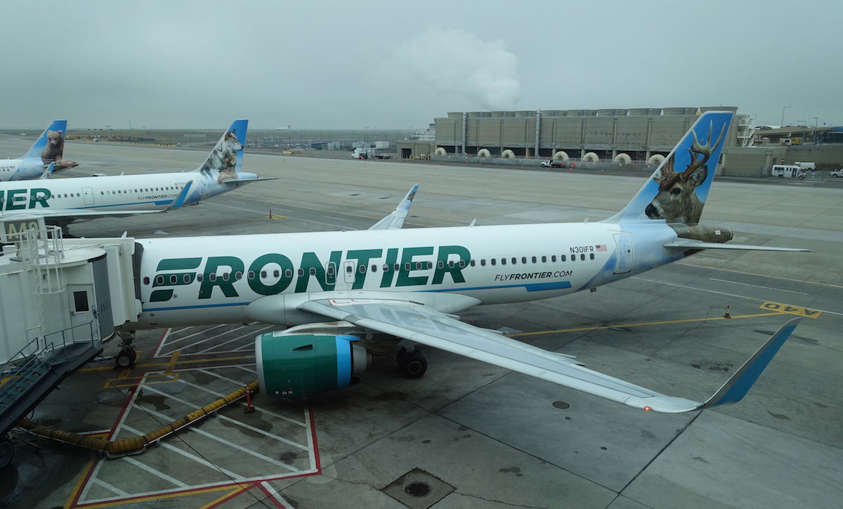 frontier carry on fee at gate