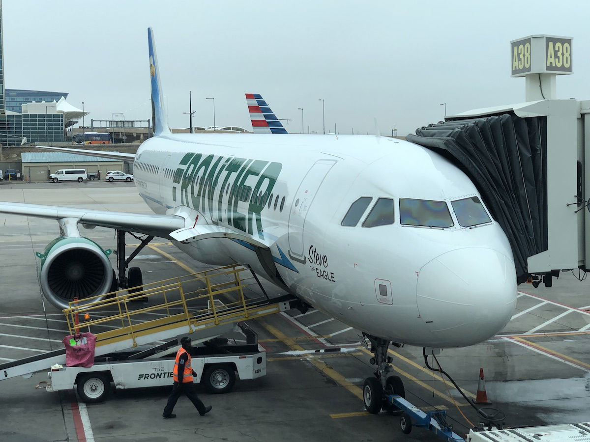 frontier carry on fee at gate