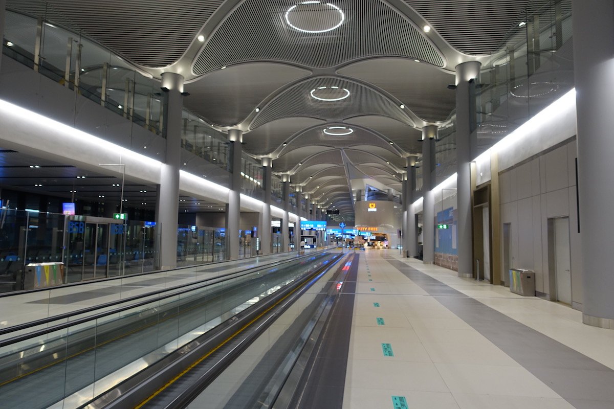 Istanbul Airport, International Terminal Tour 