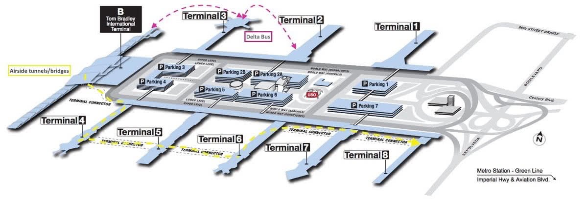 Los Angeles International Airport Terminals