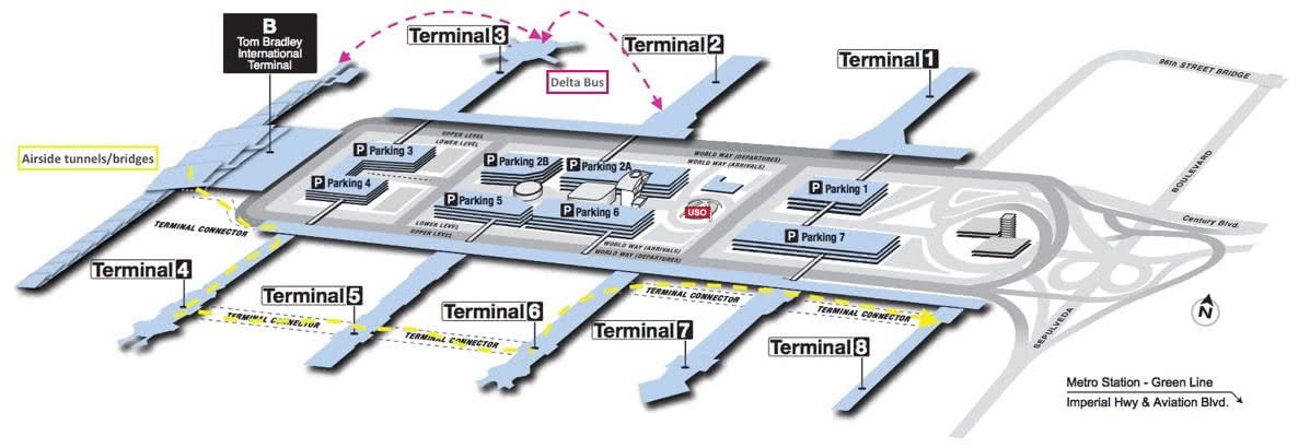 Los Angeles International Airport Terminals 