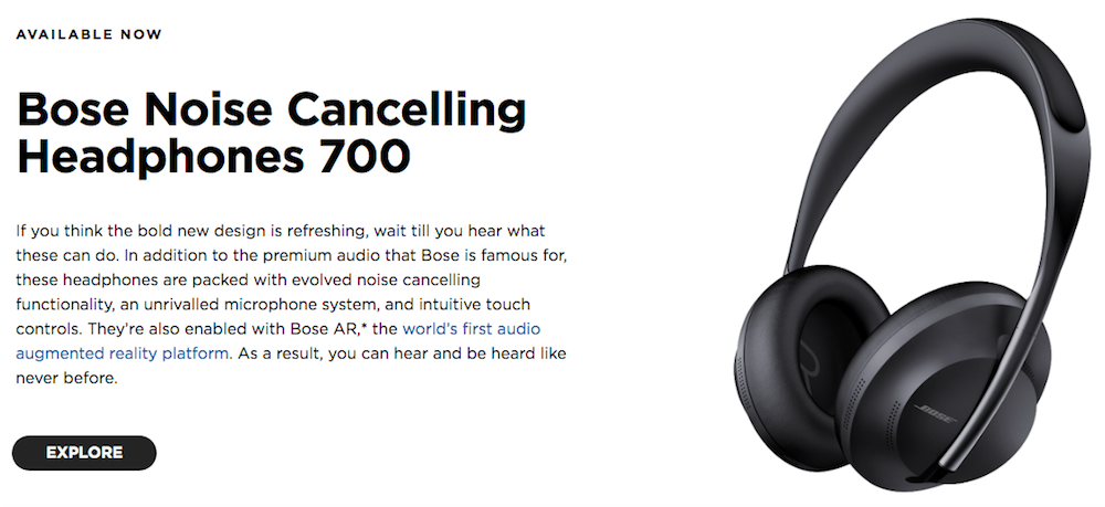 Bose Introduces Noise Cancelling Headphones 700 - One Mile at a Time