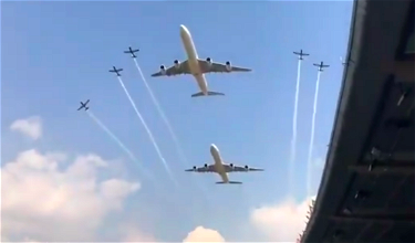 Must See: SAA’s Mesmerizing A340 Formation Flying