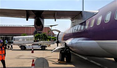 Cambodia Angkor Air ATR 72 Siem Reap To Phnom Penh