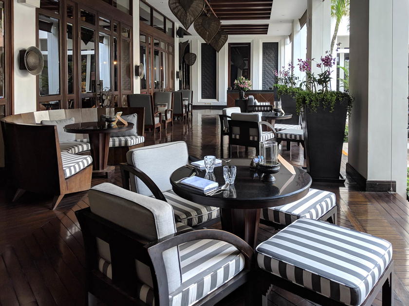 Restaurant at Park Hyatt Siem Reap, an example of dining redeemable with points