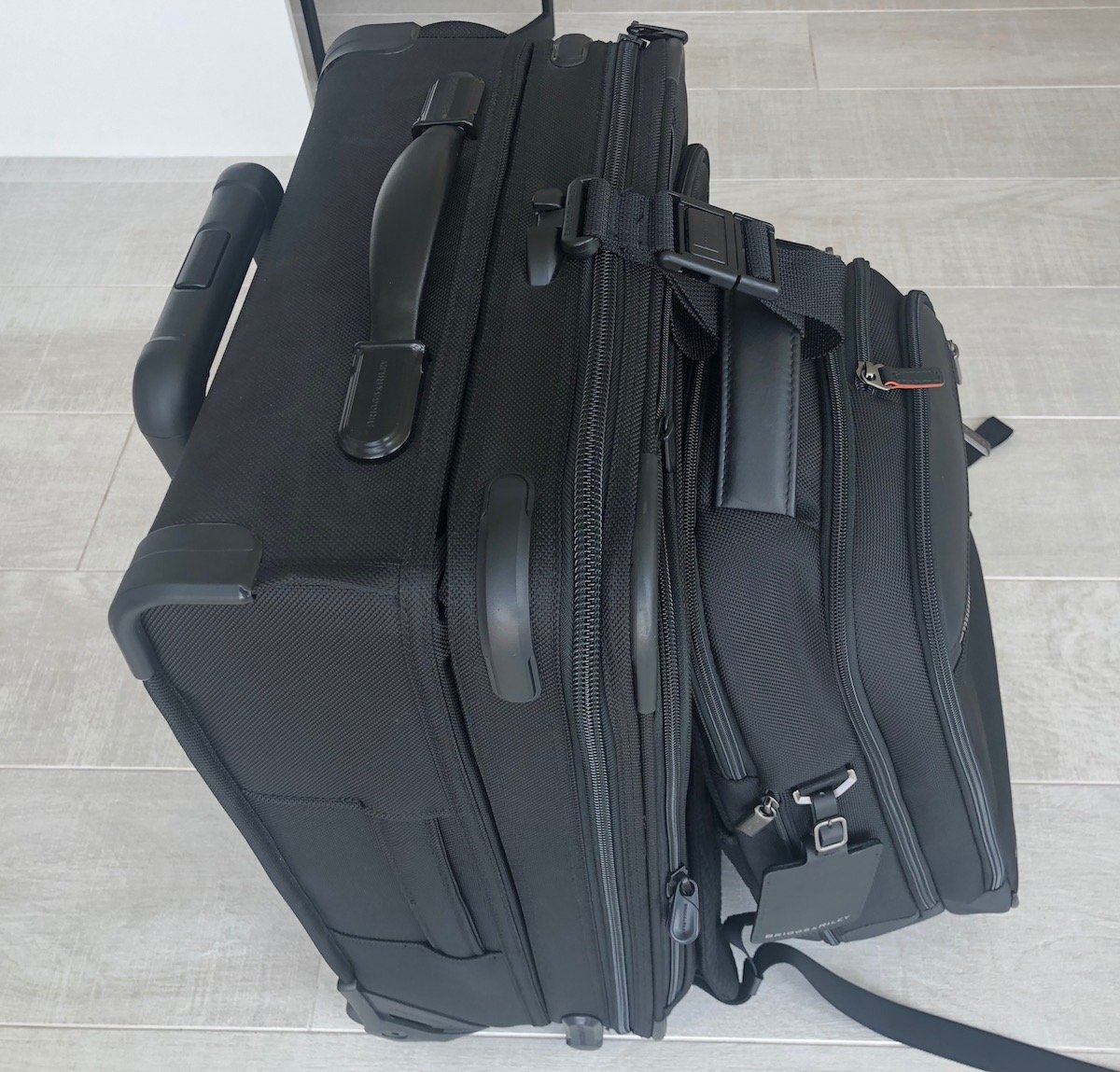Briggs & Riley Travel Basics W620 Smartlink Add-A-Bag strap for Spinne