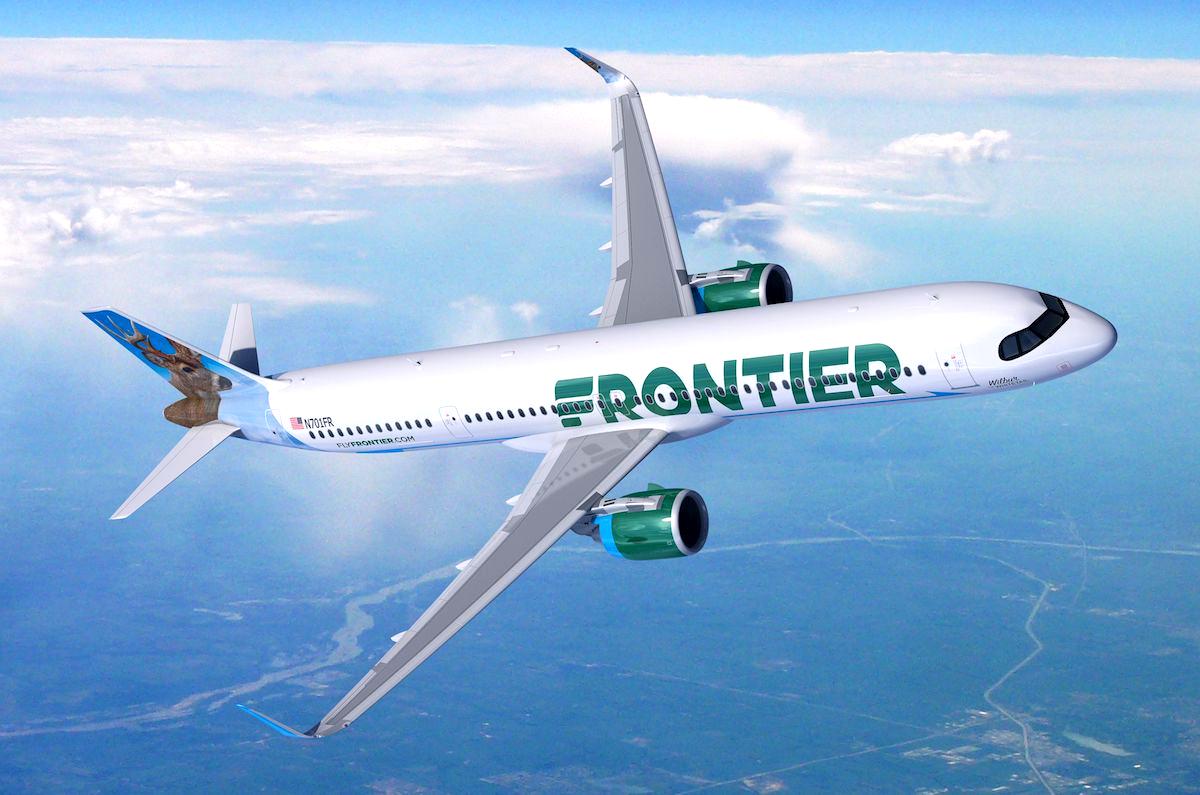 Frontier First US Airline To Order A321XLR One Mile at a Time