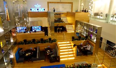 Review: KLM Crown Lounge Amsterdam Airport