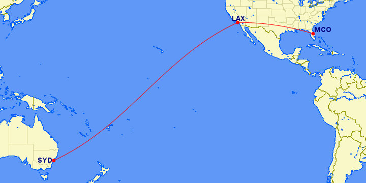 Qantas Mysterious A380 Charter To Orlando One Mile at a Time