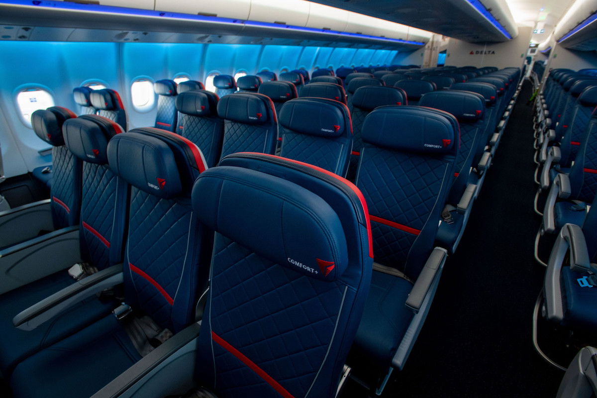 A330-900neo Comfort+ seat question 30A/B at the bulkhead : r/delta