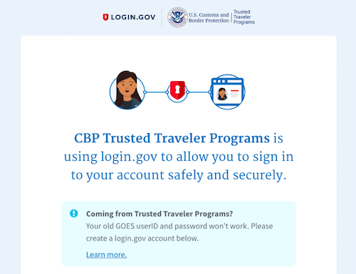 goes global entry login