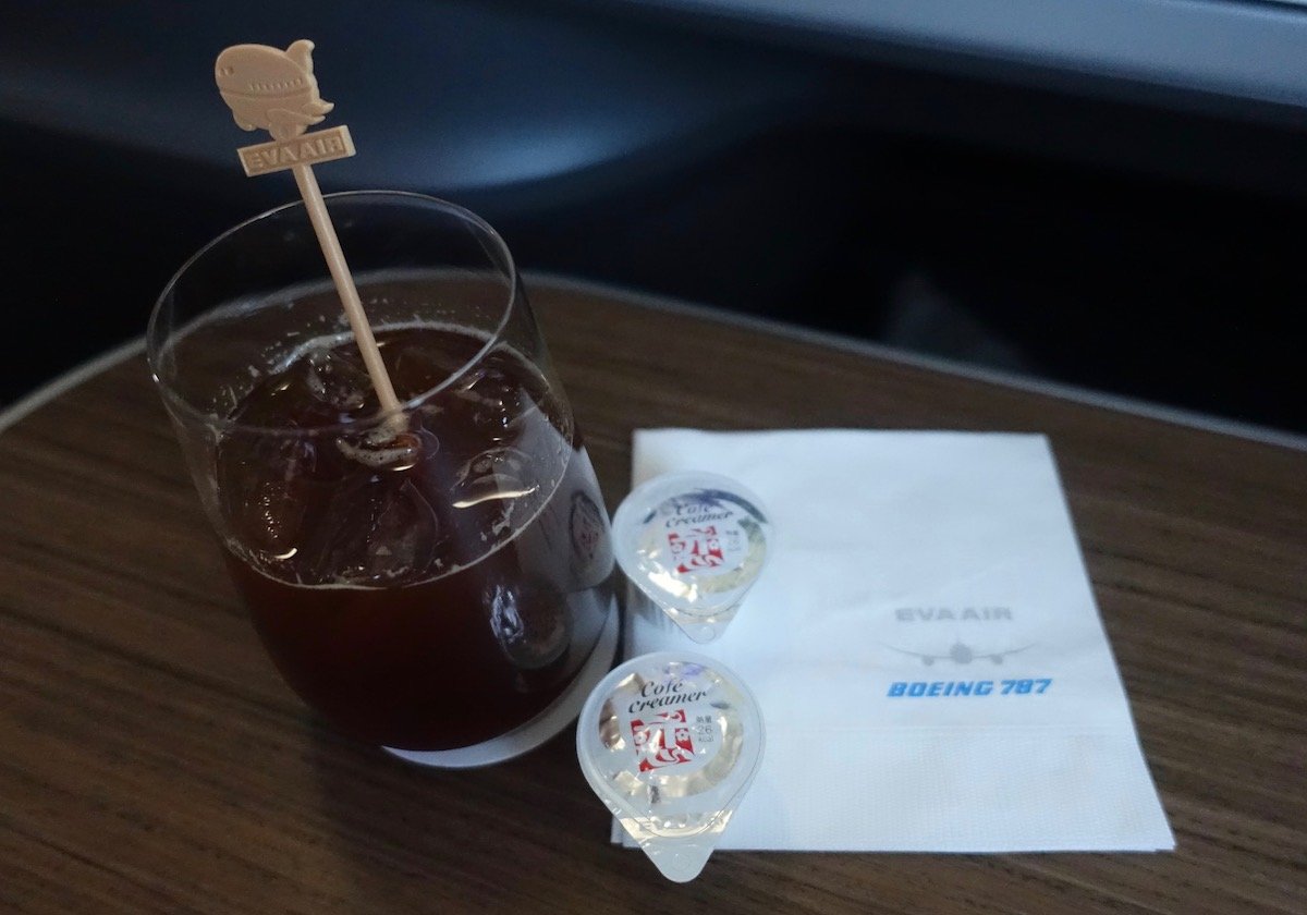 One Cup At A Time: Musings About Airline And Hotel Coffee EVA Air 787 Business Class 61