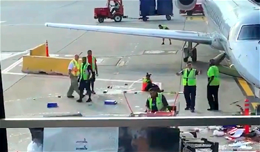 OMG Video: Golf Cart On The Loose At O’Hare