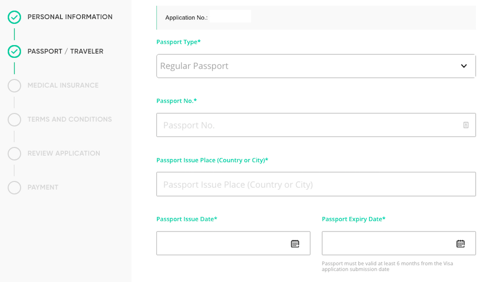 How To Fill Out Saudi Arabia E Visa Application One Mile At A Time 7150