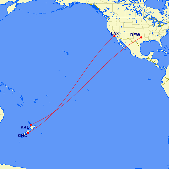 WOW American Announces Two New Routes To New Zealand One Mile at a Time
