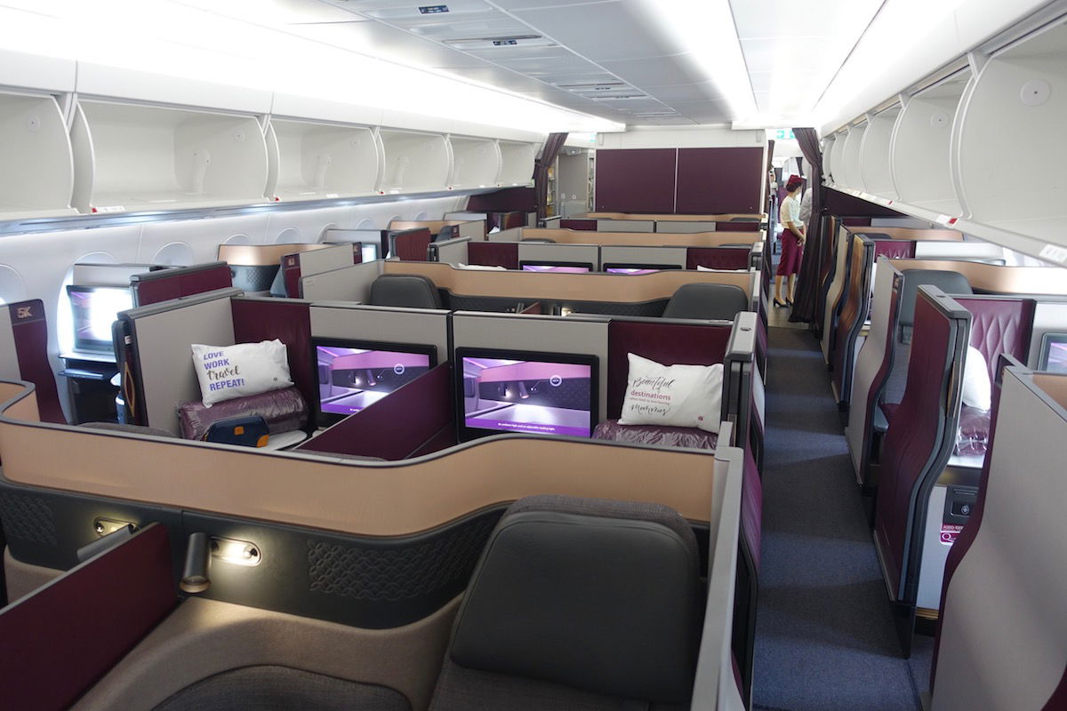 Qatar Airways' New High Density Airbus A350-1000 - One Mile at a Time