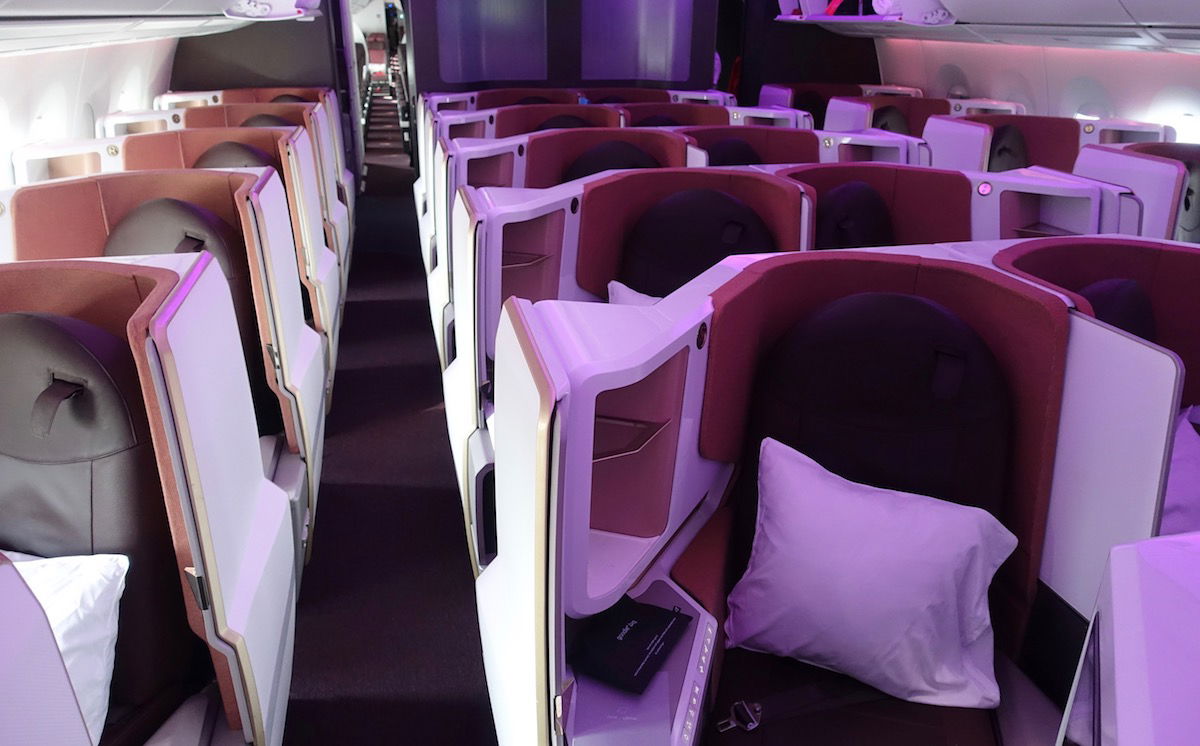 Virgin Airlines First Class Seats