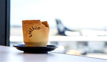 Air New Zealand Introduces Edible Coffee Cups