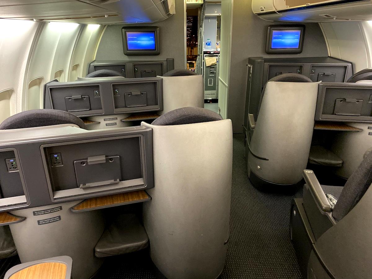 American Airlines 757 First Class