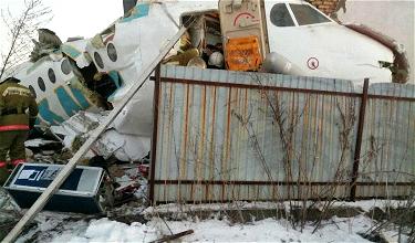 Bek Air Jet Crashes In Kazakhstan