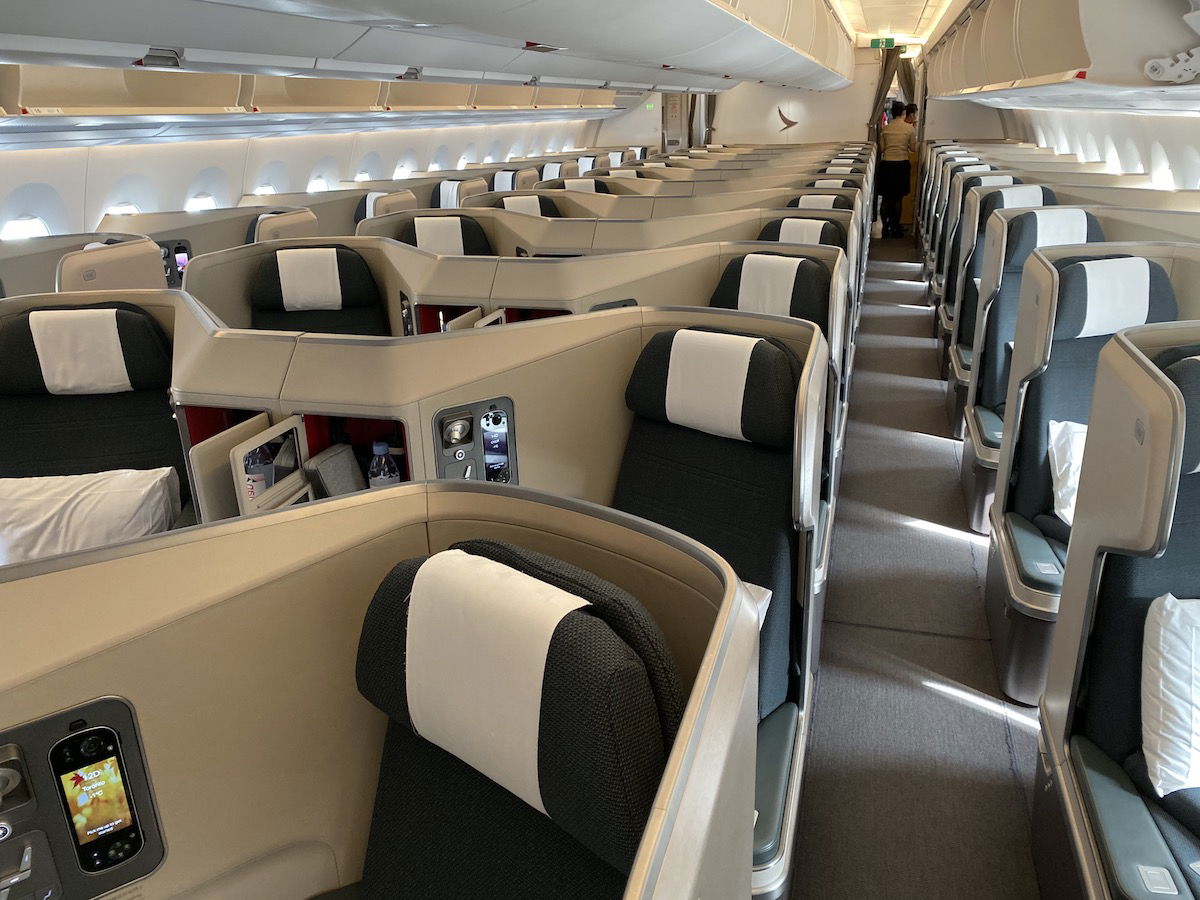 Cathay Pacific Premium Economy Seat Map