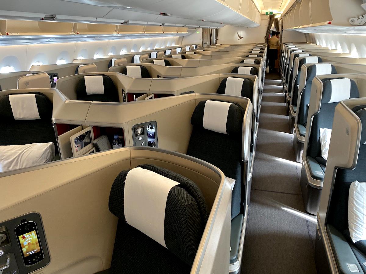 Cathay Pacific A350 Business Review I One Mile At A Time