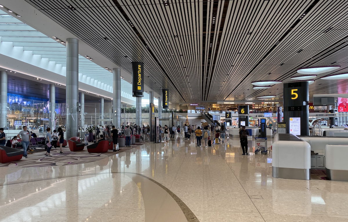 Singapore Changi Airport Terminal Access Rules - One Mile at a Time