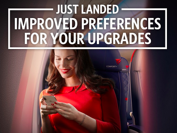 Delta Introduces Comfort+ Upgrade Seat Preferences - One Mile at a