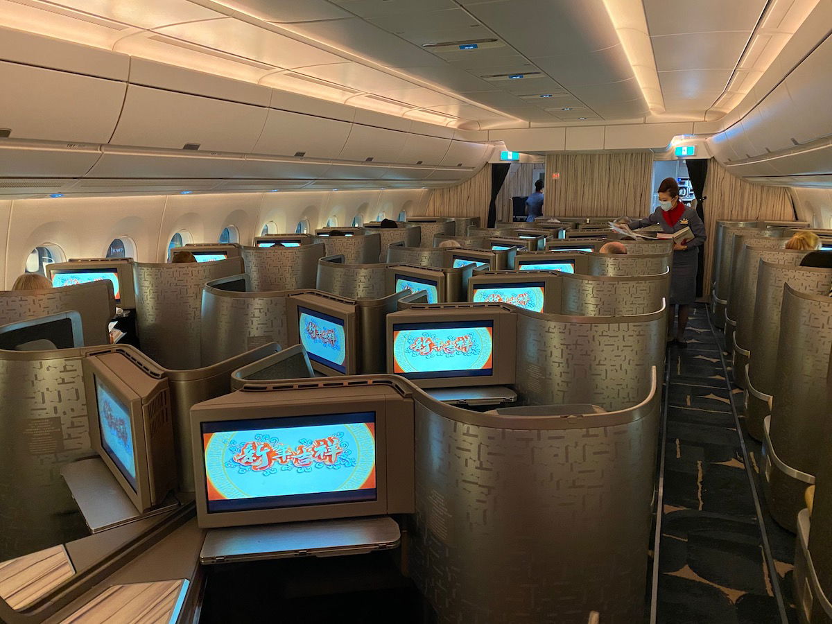 china air executive class 777