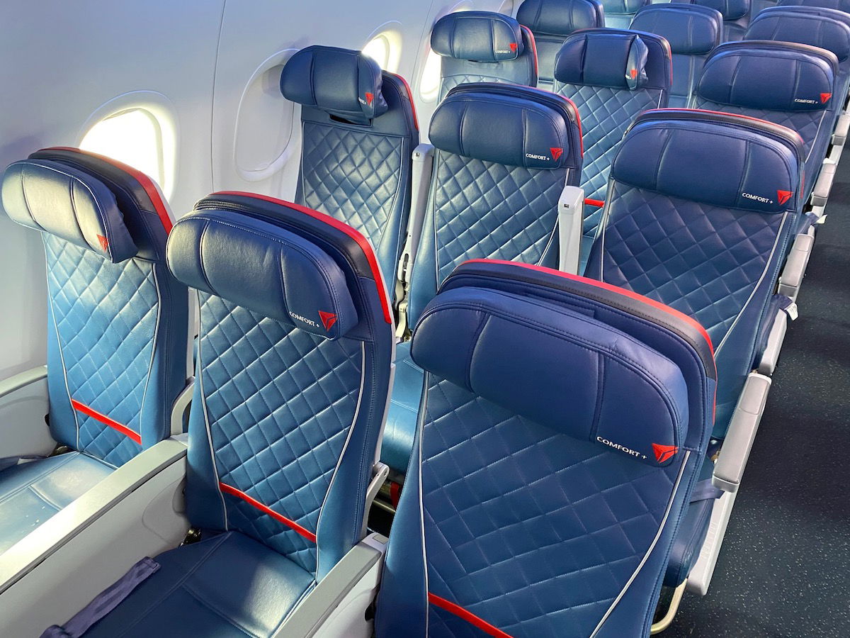 Delta 757 comfort plus review is extra space worth the money? 