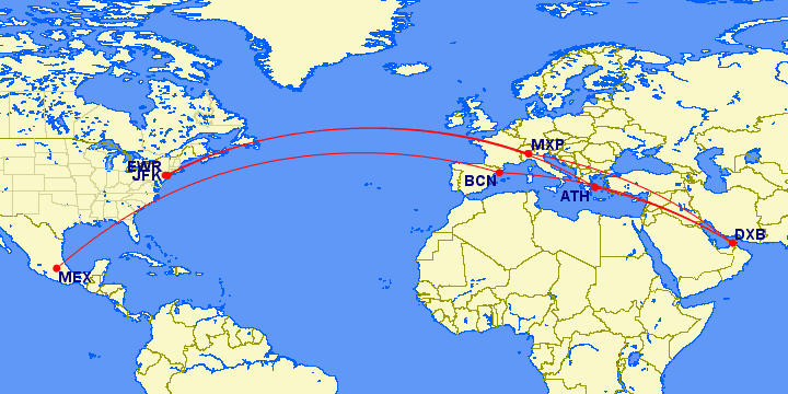 Emirates Considering Athens To Chicago Route Update Not Accurate