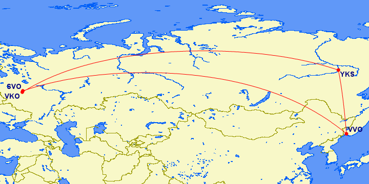 Plotting A Trans-Siberian Airline Adventure - One Mile at a Time