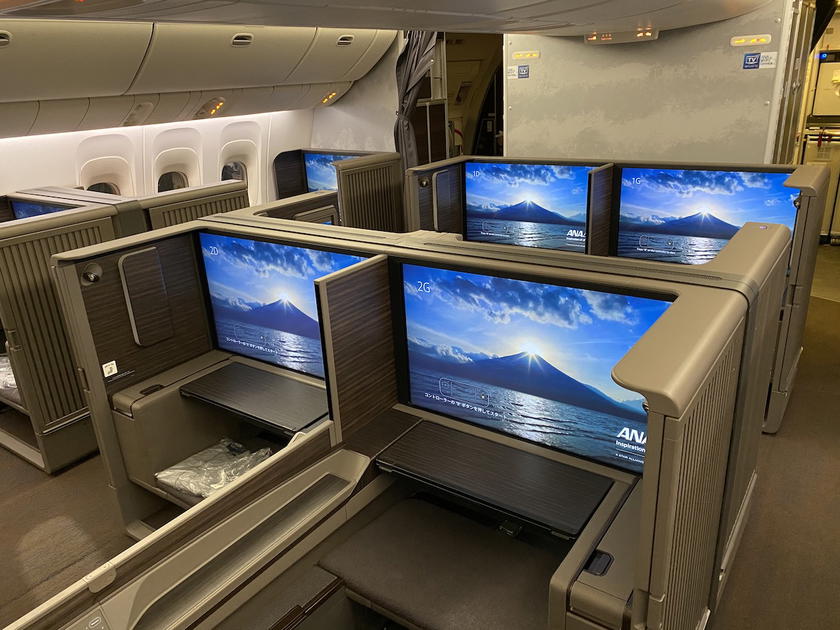 All Nippon Airways first class seat