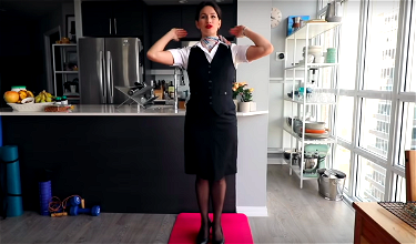 Video: When Flight Attendants Work From Home