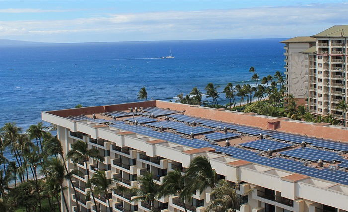 hyatt regency maui solar pv array courtesy of mugrid analytics