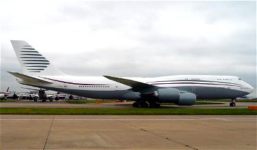 Qatari Royal Family Selling Boeing 747-8 Private Jet