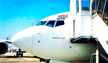 Historic EL AL Flight Touches Down In Abu Dhabi