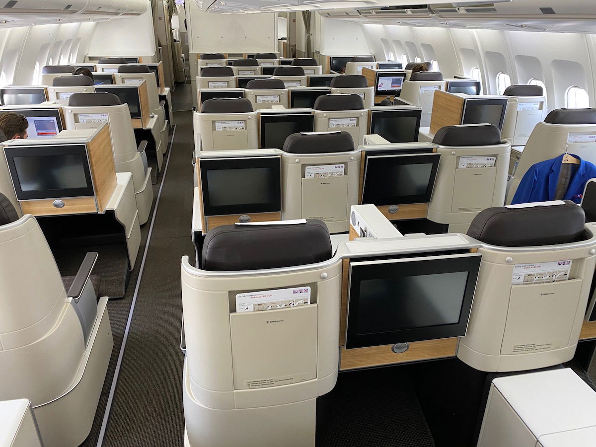 swiss airlines business class