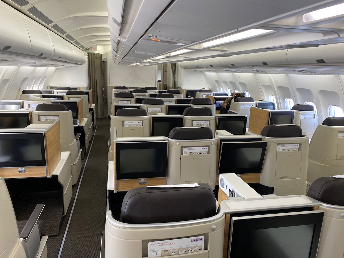 Review: New SWISS A340 Business Class - One Mile at a Time