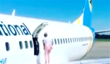 UIA Bans Passenger For Walking On Wing To Cool Off
