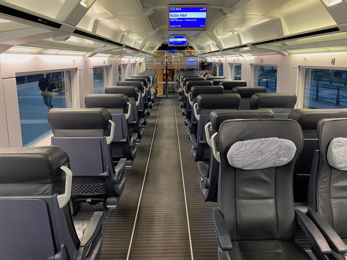 Review Deutsche Bahn ICE First Class One Mile at a Time