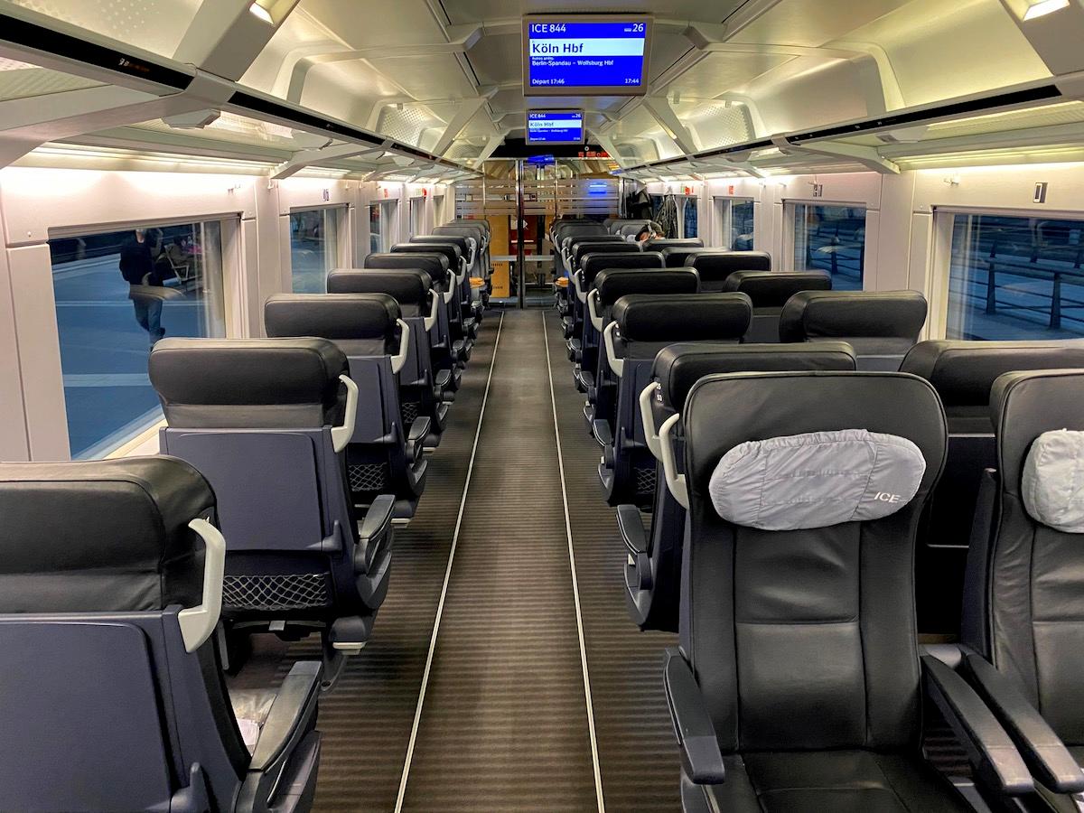 scheuren verf Pionier Review: Deutsche Bahn ICE First Class - One Mile at a Time