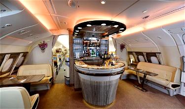 Cheers: Emirates Reopening Airbus A380 Bar!